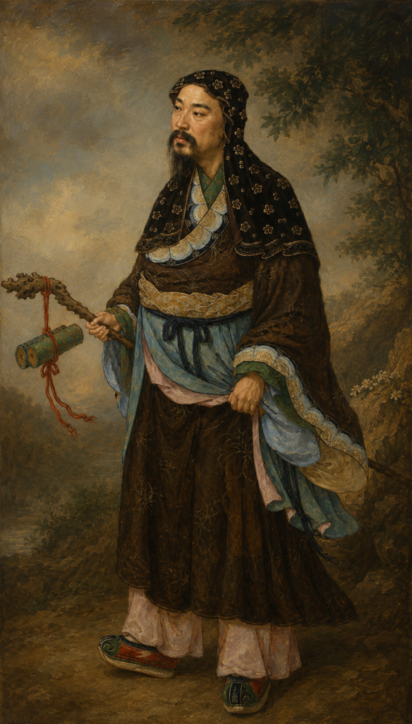 Portrait of Qiu Chuji