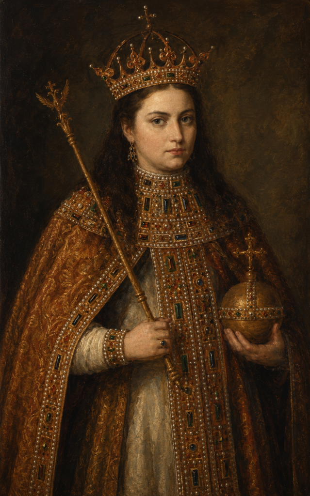 Portrait of Sophia Alekseyevna of Russia