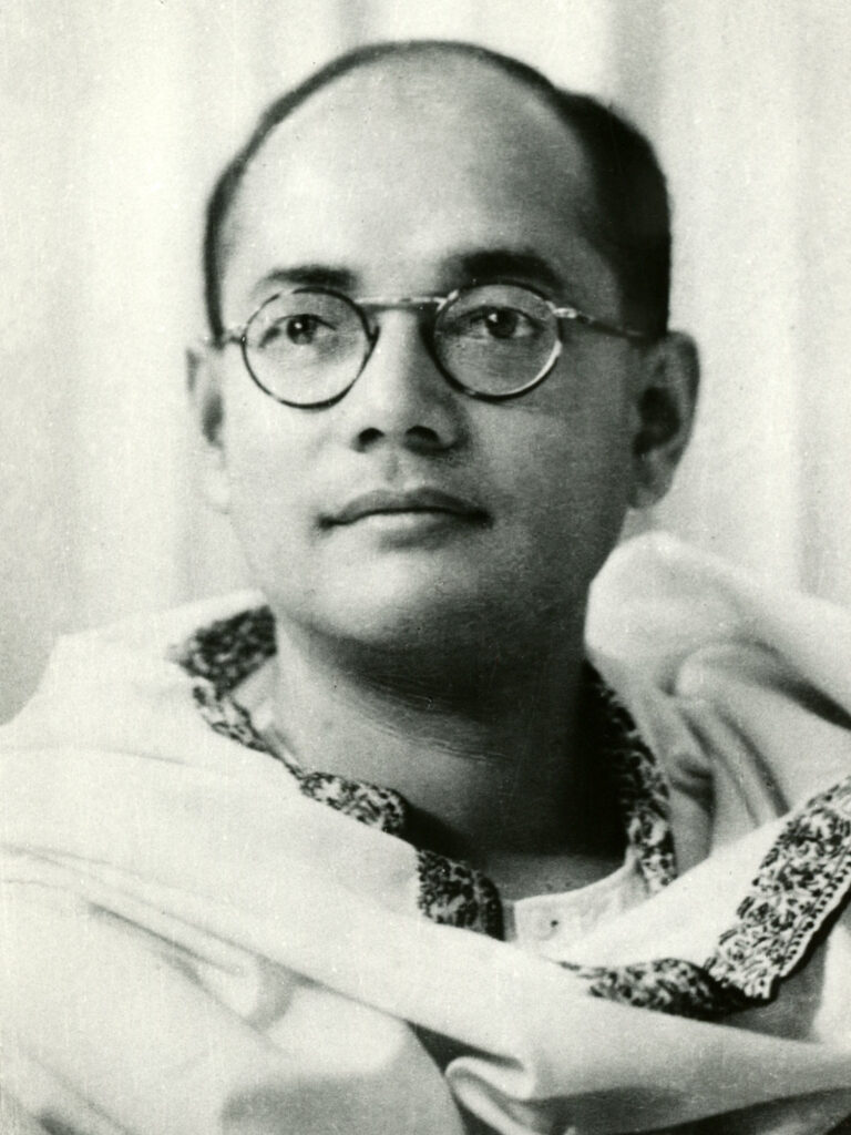Portrait of Subhas Chandra Bose